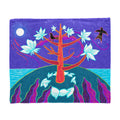 Magnolia Tree Ultra-Soft Micro Fleece Blanket 60"x50"