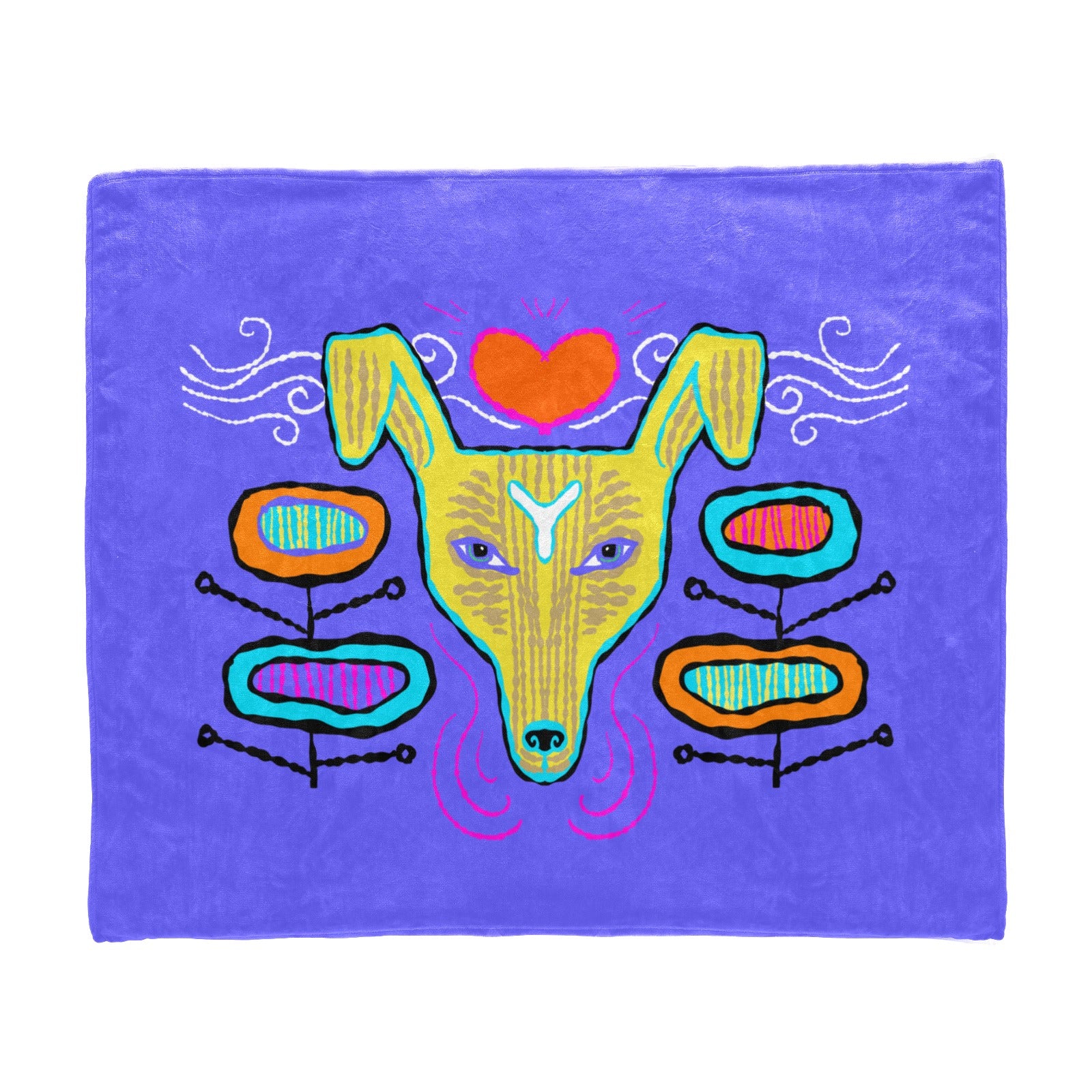 Yallow Dog Ultra-Soft Micro Fleece Blanket 60"x50"