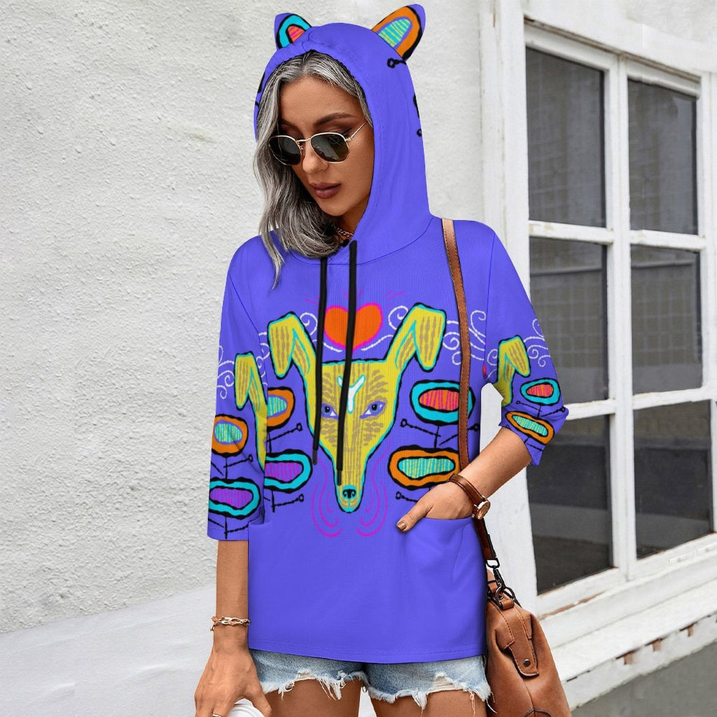 Yallow Dog Hoodie — Boho Spirit, Everyday Comfort