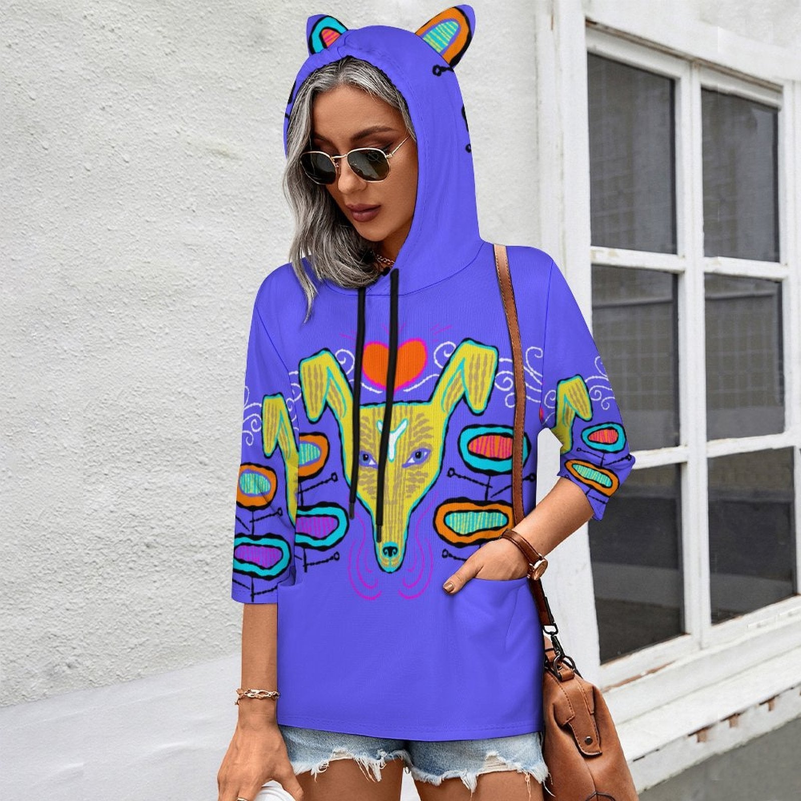 Yallow Dog Hoodie — Boho Spirit, Everyday Comfort