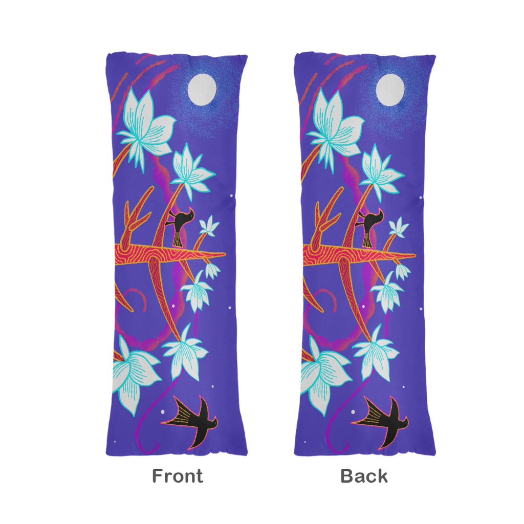 Magnolia Tree Body Pillow Case 20" x 54" (Two Sides)