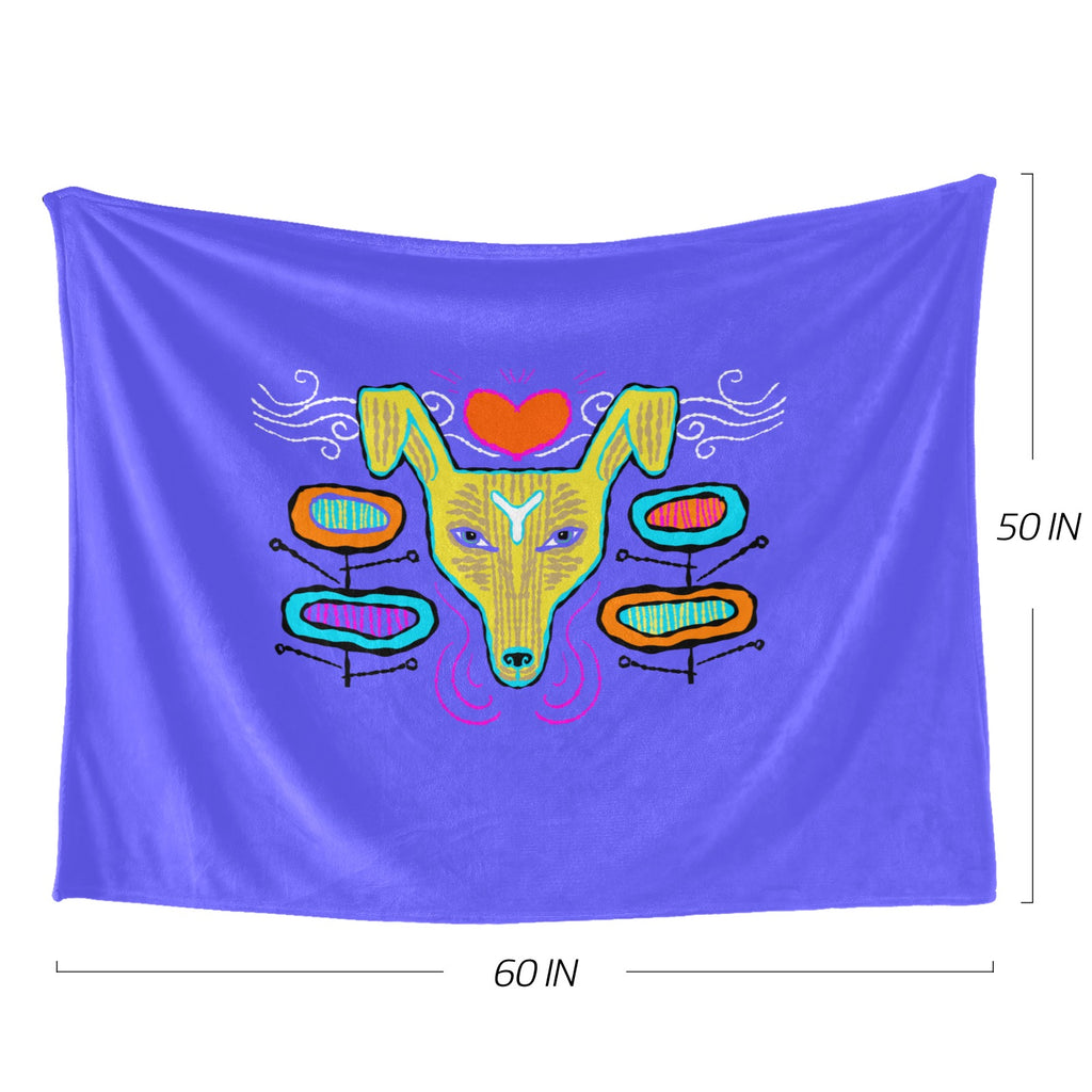 Yellow Dog Ultra-Soft Micro Fleece Blanket 60"x50"