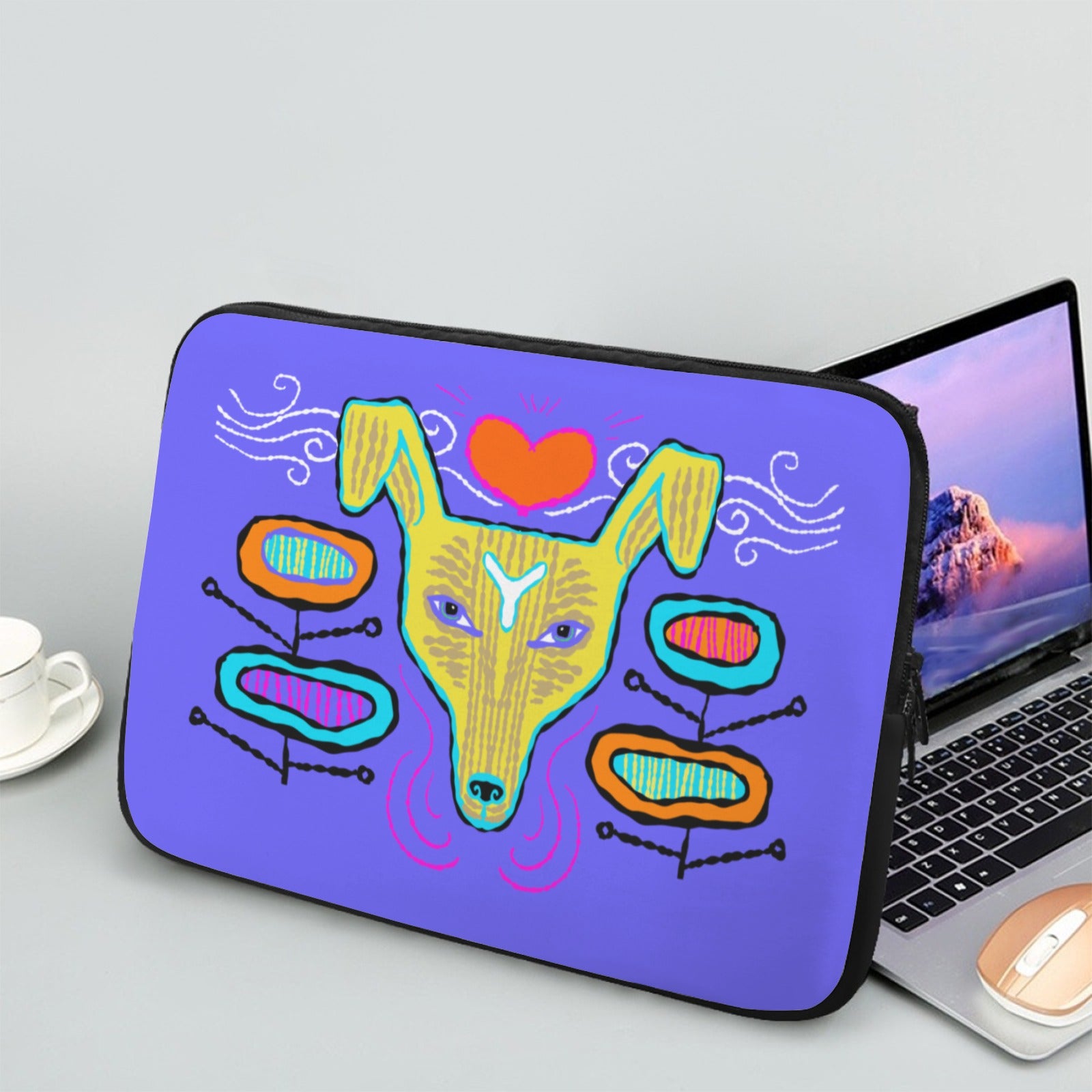 Yallow Dog Laptop Sleeve (13-Inch)