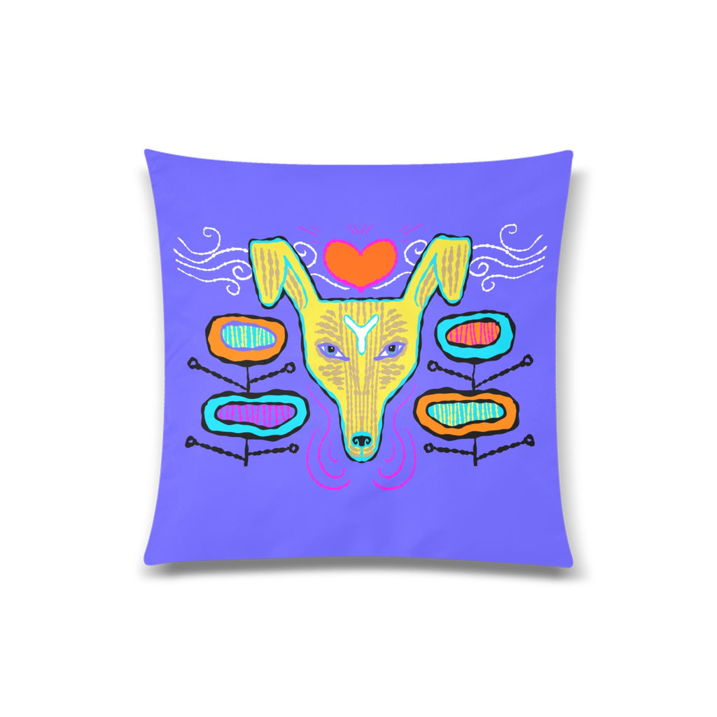 Yallow Dog Custom Zippered Pillow Case 20"x20"(Twin Sides)