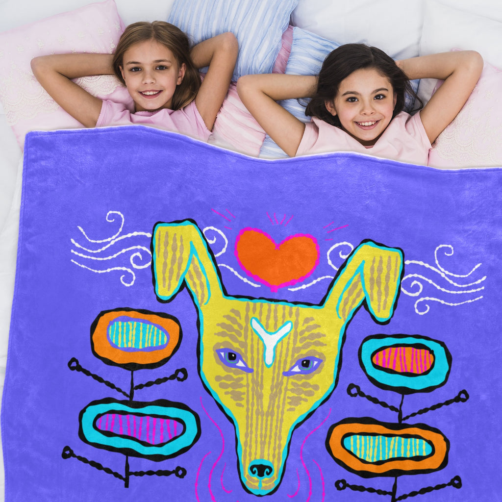 Yallow Dog Ultra-Soft Micro Fleece Blanket 60"x50"