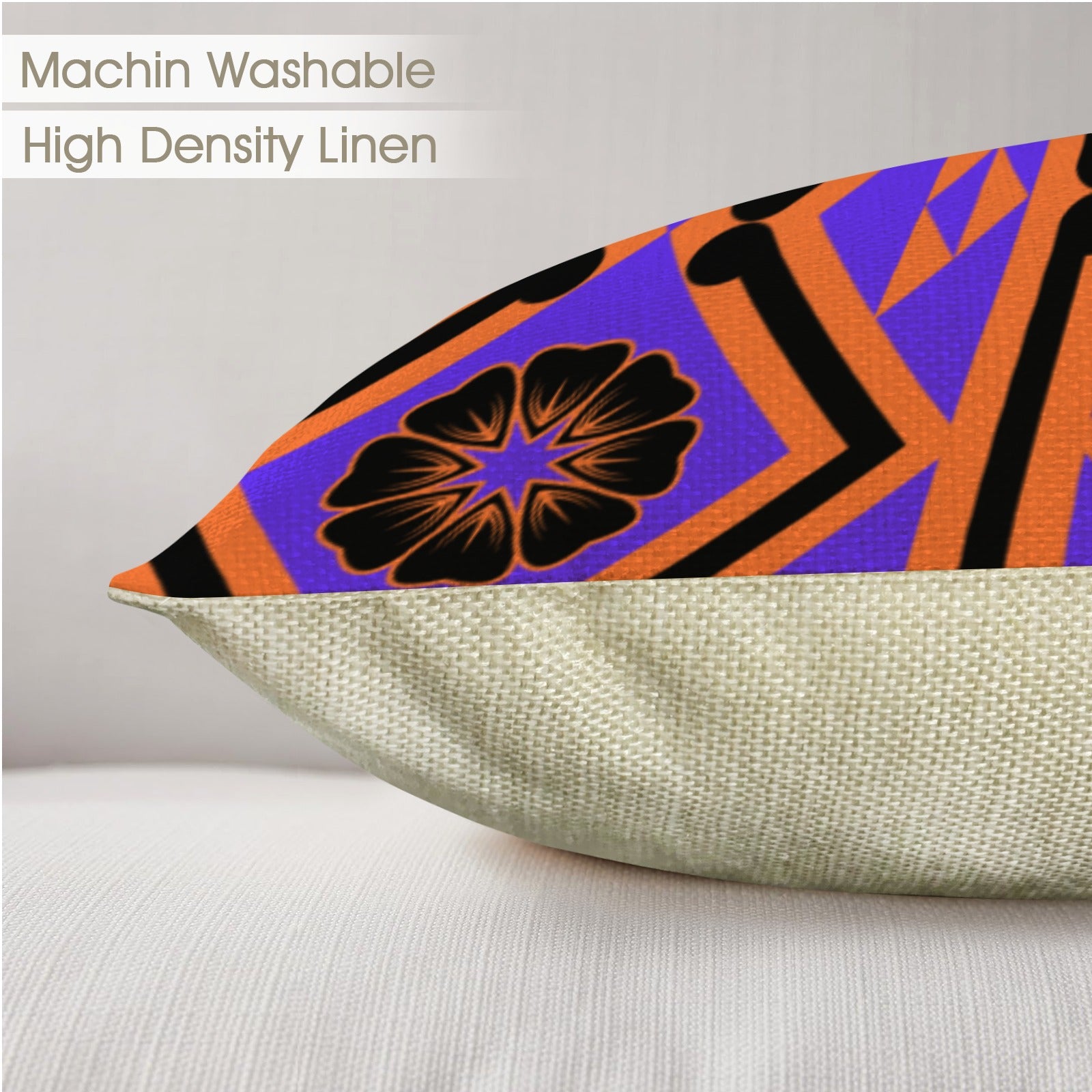 Kawa Linen Pillow Case 20x12inch (One Side)