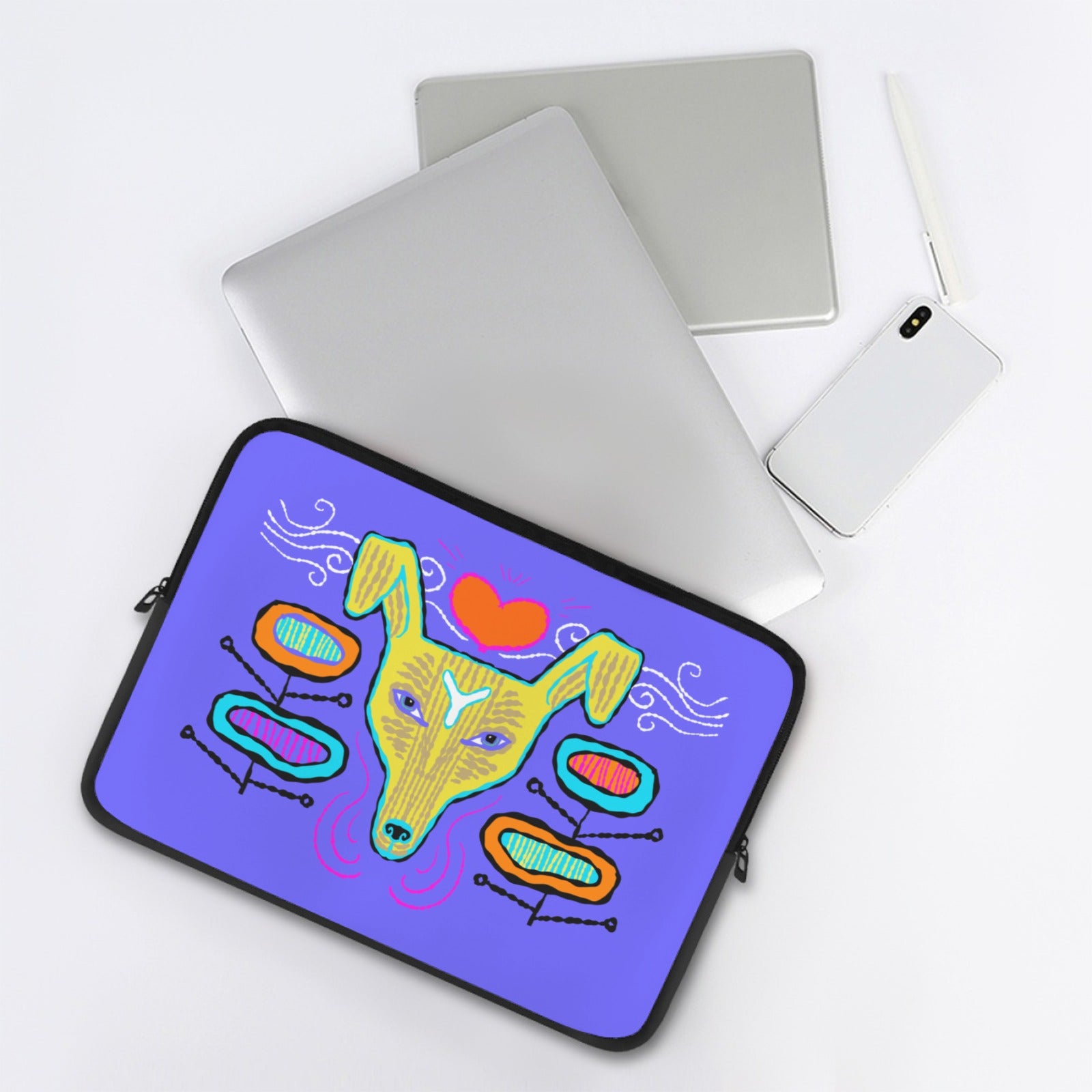 Yallow Dog Laptop Sleeve (13-Inch)