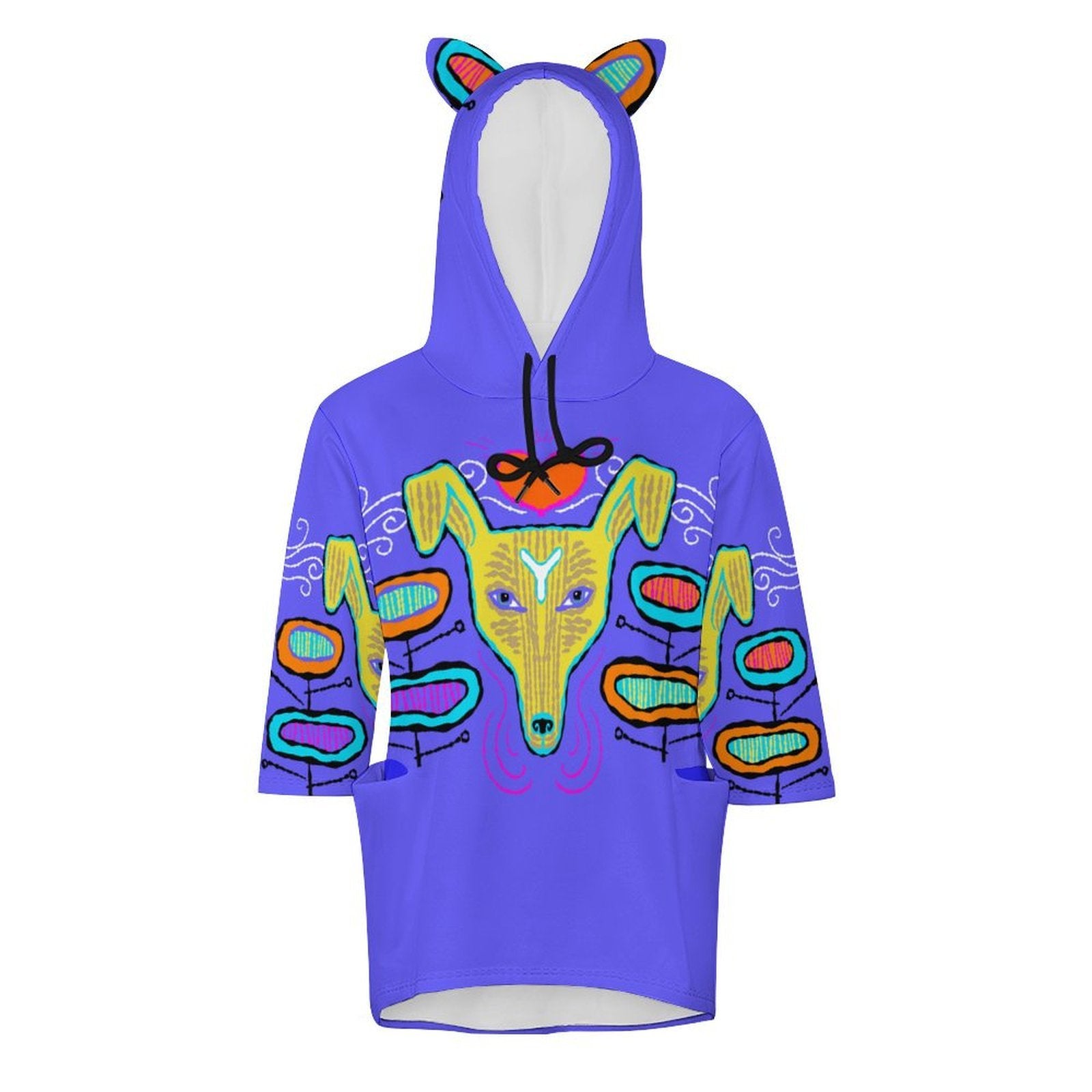 Yallow Dog Hoodie — Boho Spirit, Everyday Comfort