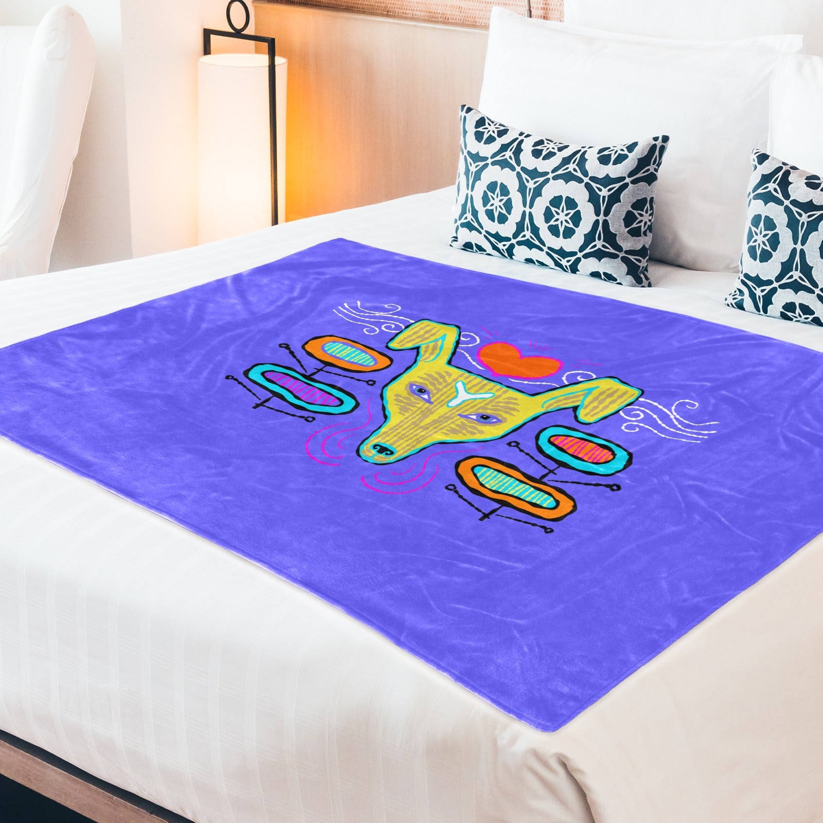Yellow Dog Ultra-Soft Micro Fleece Blanket 60"x50"