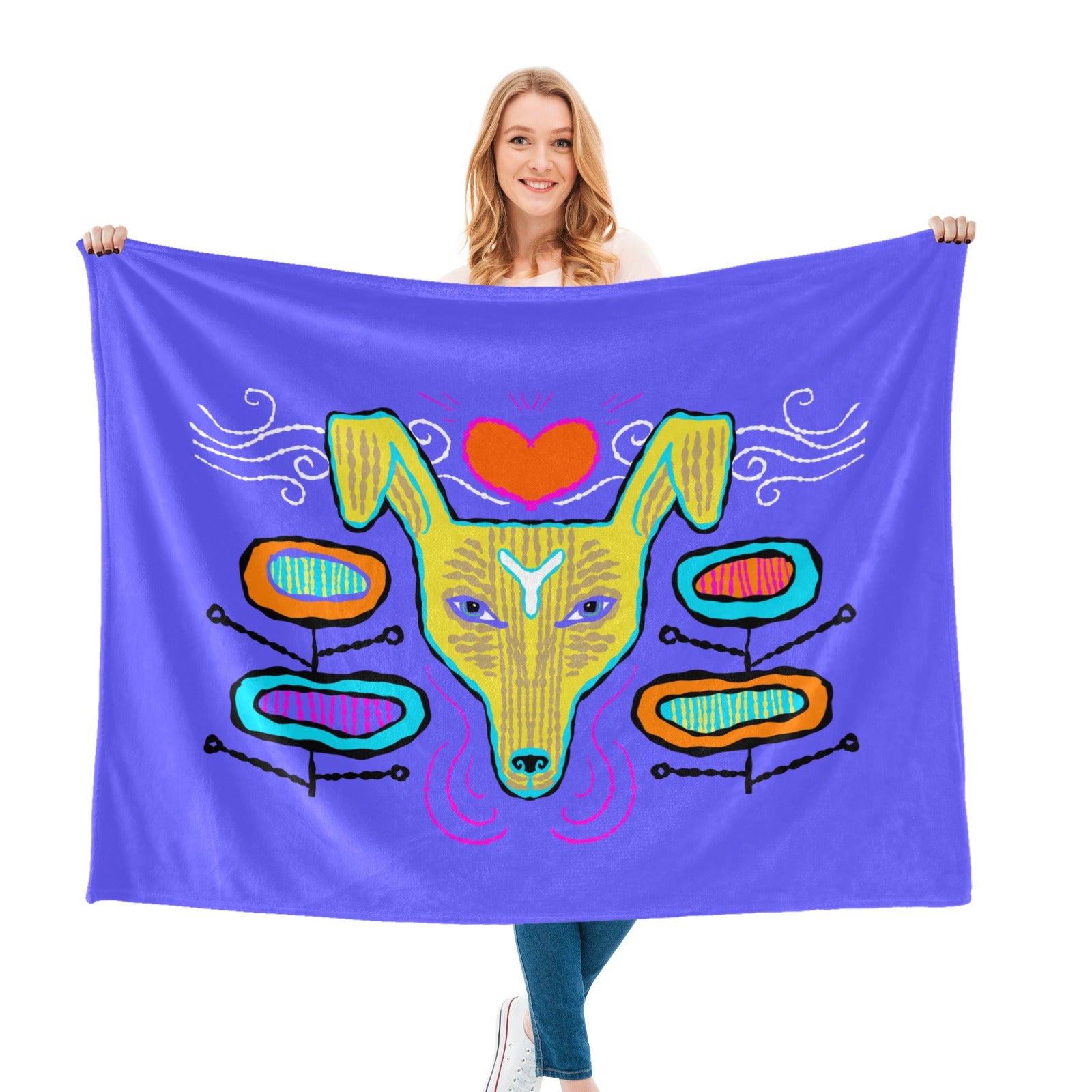 Yallow Dog Ultra-Soft Micro Fleece Blanket 60"x50"