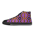 Kawa Women's High Top Canvas Shoes-4 Sides (Model 017)