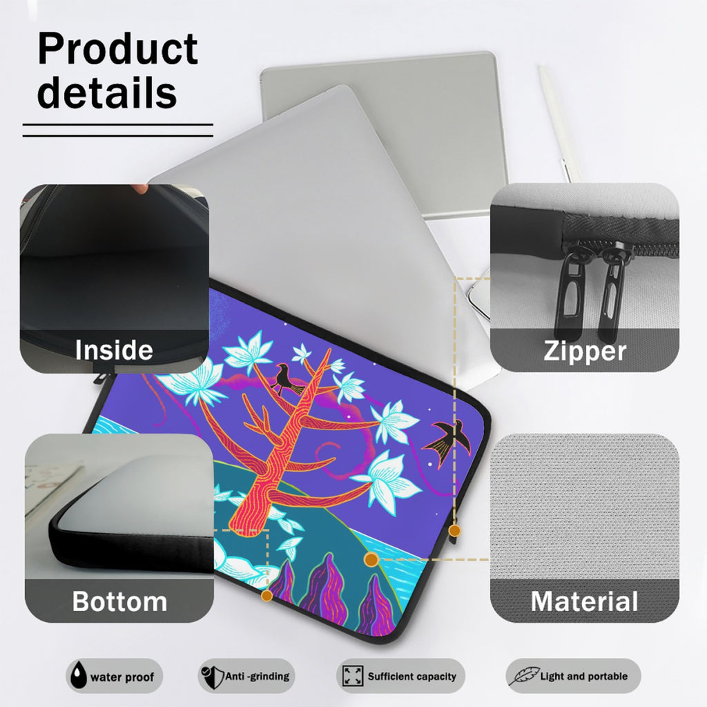 Laptop Magnolia Tree Sleeve (17-Inch)