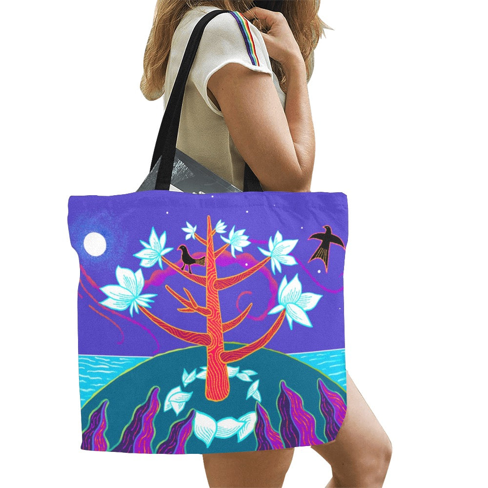 Tote Bag Magnolia Tree
