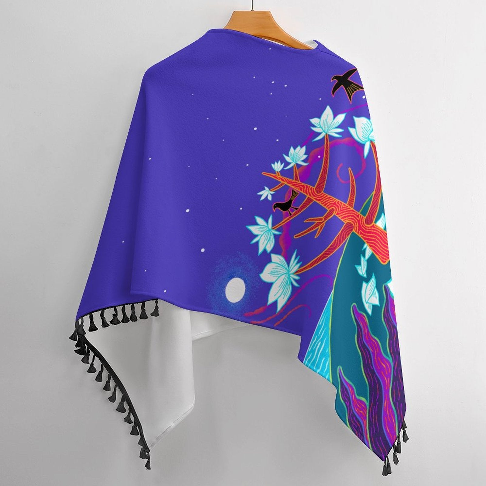 Magnolia Tree Tassel Cape