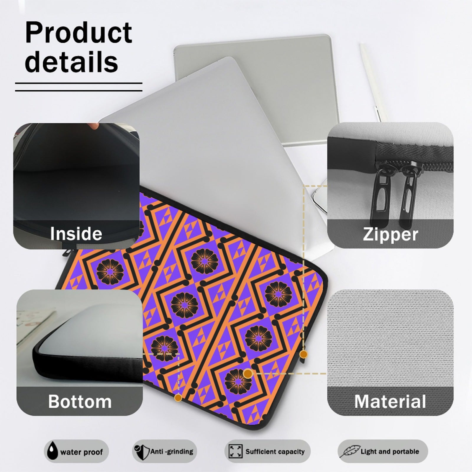 Kawa Laptop Sleeve (15-Inch)