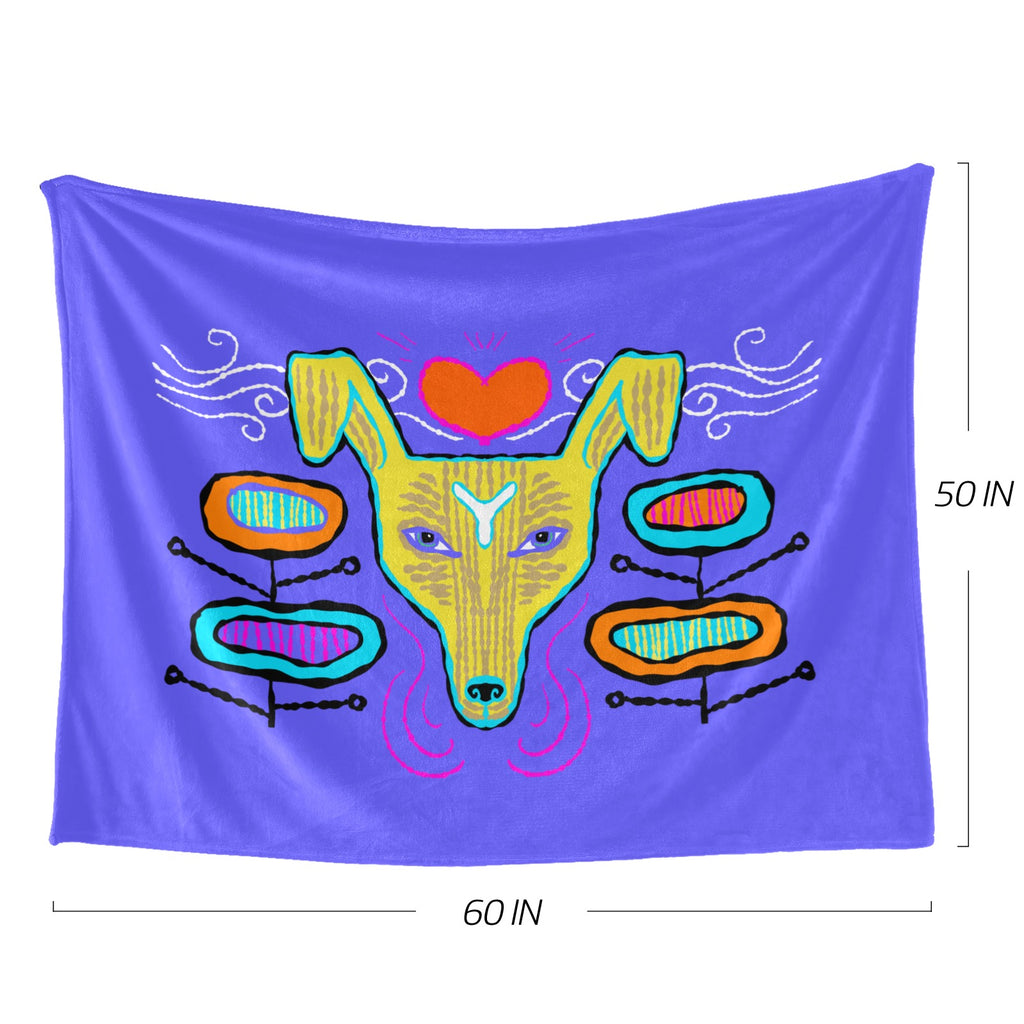 Yallow Dog Ultra-Soft Micro Fleece Blanket 60"x50"