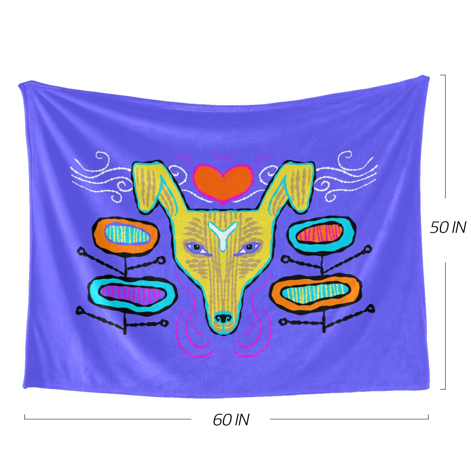 Yallow Dog Ultra-Soft Micro Fleece Blanket 60"x50"